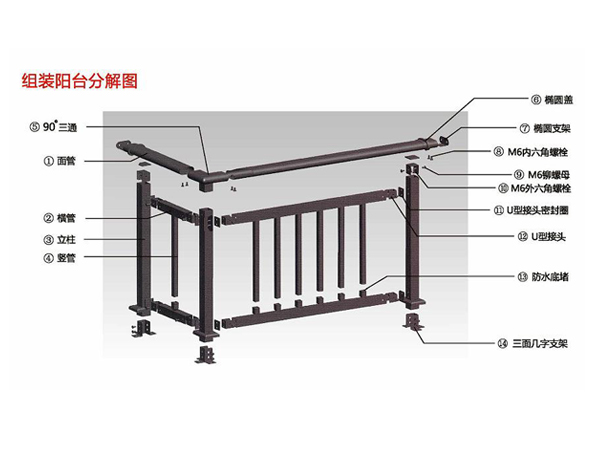 陽臺護(hù)欄尺寸規(guī)格